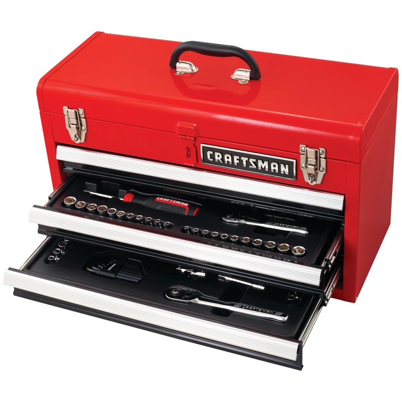 CRAFMA CAJA CON HERRAMIENTAS 104PZ