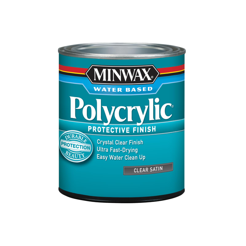 MINWAX POLYCRYLIC CLARO SATIN 1QT