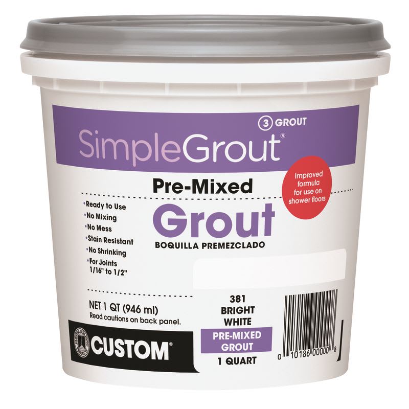 SIMPLEGROUT BOQUILLA PREP BCO 1QT