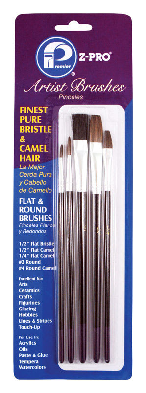 PREMIER ZPRO PINCELES DECO SET 5PZ