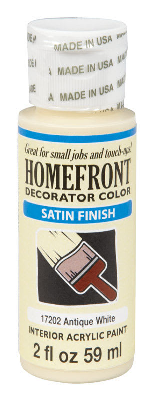 HOMEFRONT PINT DECO SATI BCO ANT 2OZ