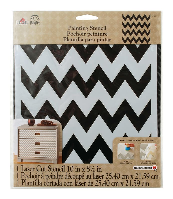 PLAID PLANTILLA CHEVRON 10PULG