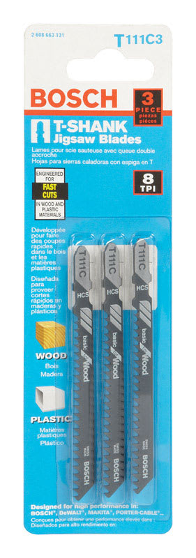 BOSCH CUCHILLA P/ SIERRA 4IN 8T CD3