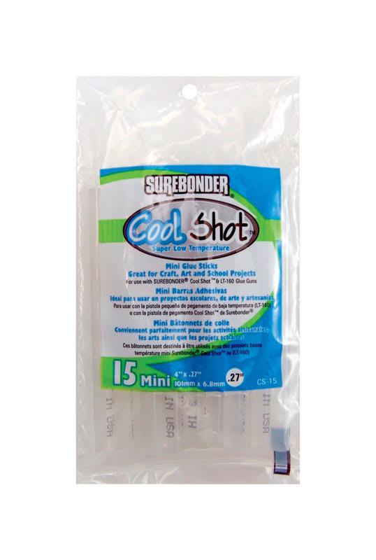 SUREBONDER MINI BARRA ADHE CLR 15PZ