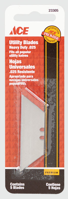 ACE NAVAJAS DE REPUESTO 0.025IN 5PZ