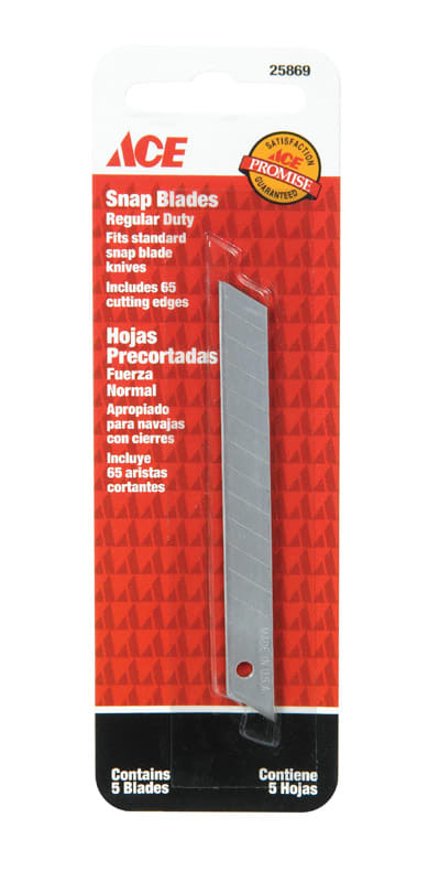 ACE NAVAJA DE REPUESTO 0.02IN 5PZ