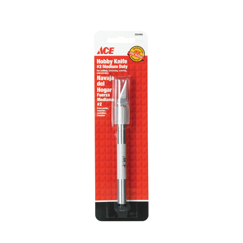 ACE NAVAJA NO.2 MED 4 IN. PLATA