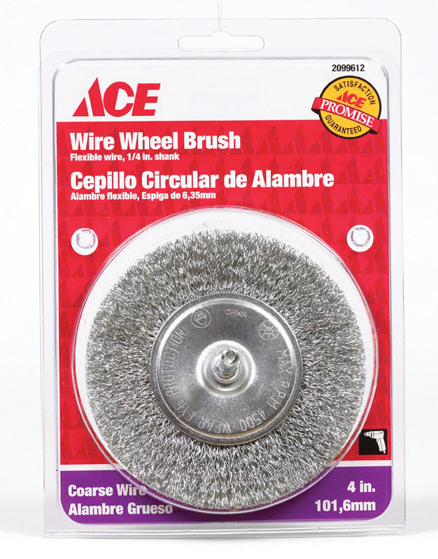 ACE CEPILLO CIRCULAR ALAMBRE 4IN