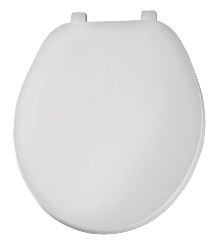 ASIENTO REDONDO BLANCO PLASTICO