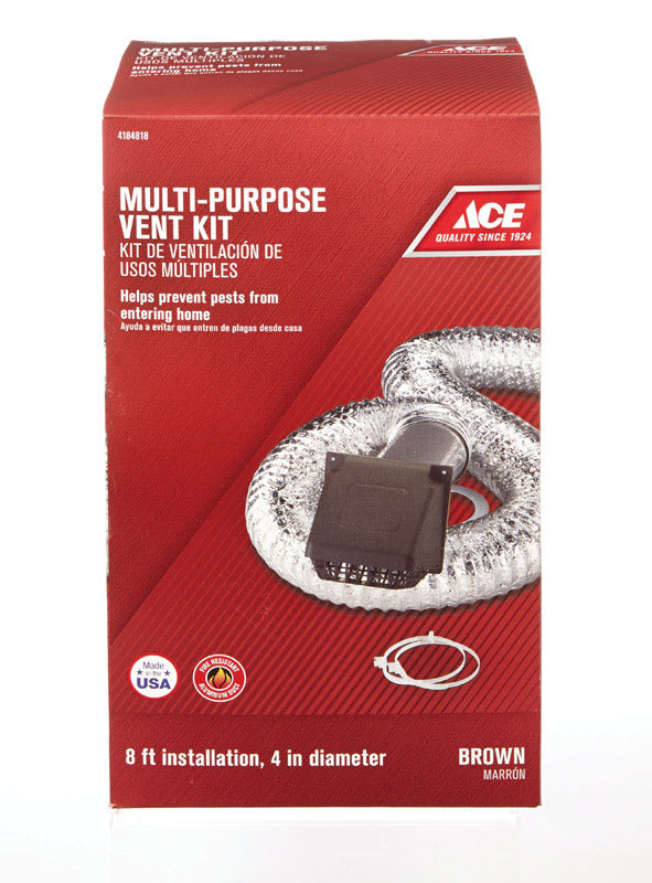 ACE KIT DE VENT MARRON 8FTX4IN