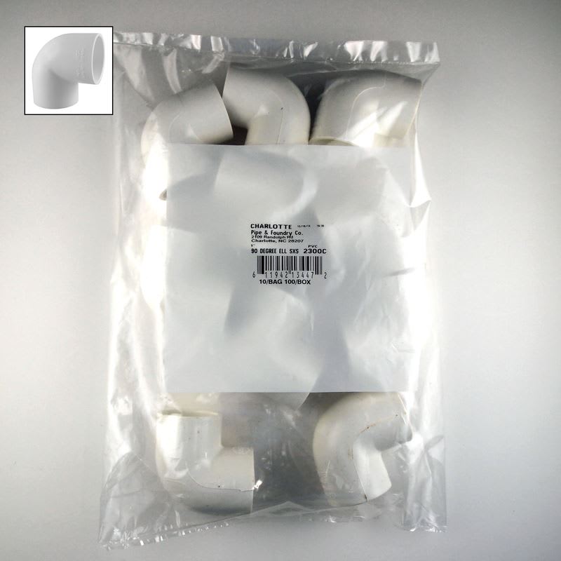NO PEDIR CHARLOTTE CONECTOR CODO PVC 1I