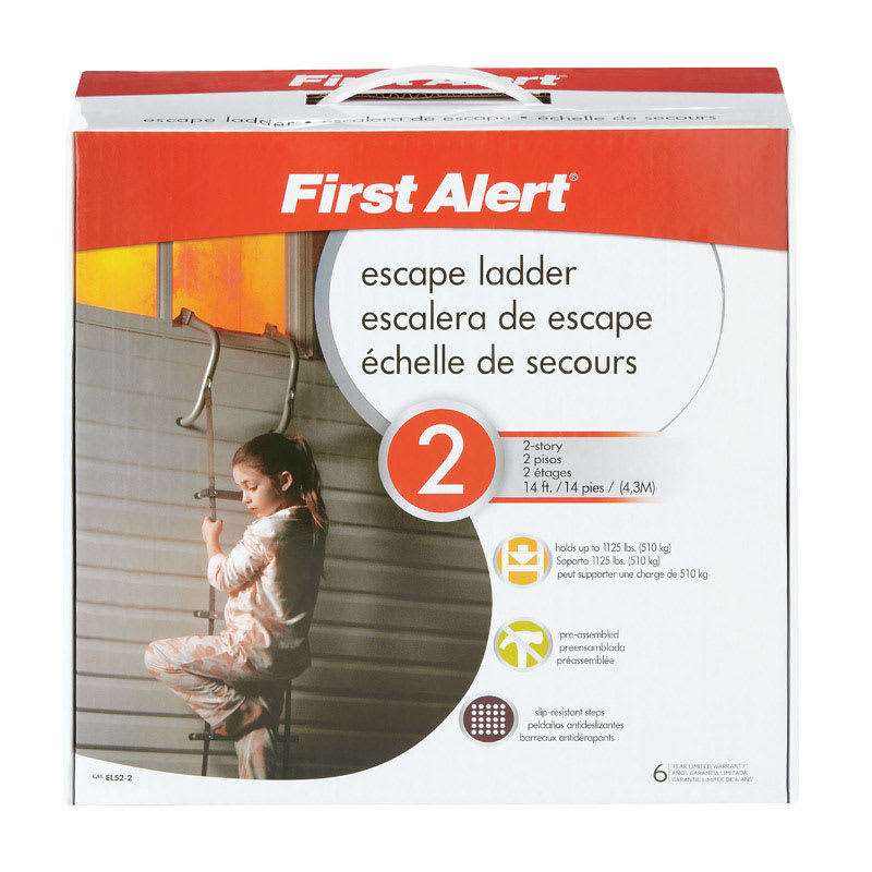 F ALERT ESCALERA DE ESCAPE 14FT