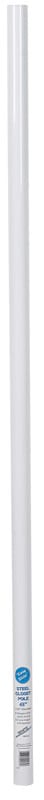 TUBO PARA CLOSET 4FT ACERO BCO