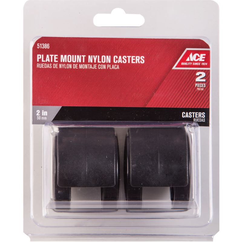 ACE RODAJAS TWIN C/PLACA 2IN 2PZ