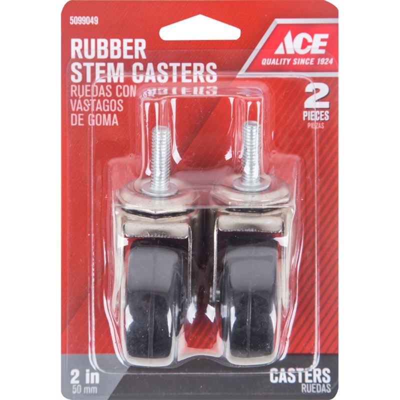 ACE RUEDAS GOMA C/VASTG 2IN 2PZ