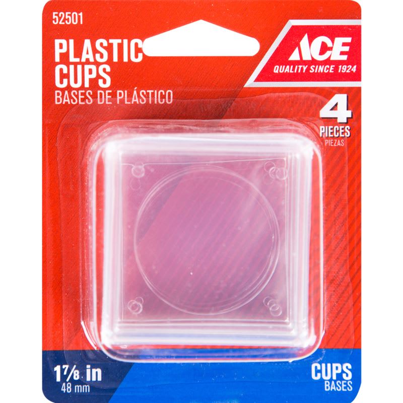 BASE PLAST CUAD 1 7/8IN 4PZ TRN