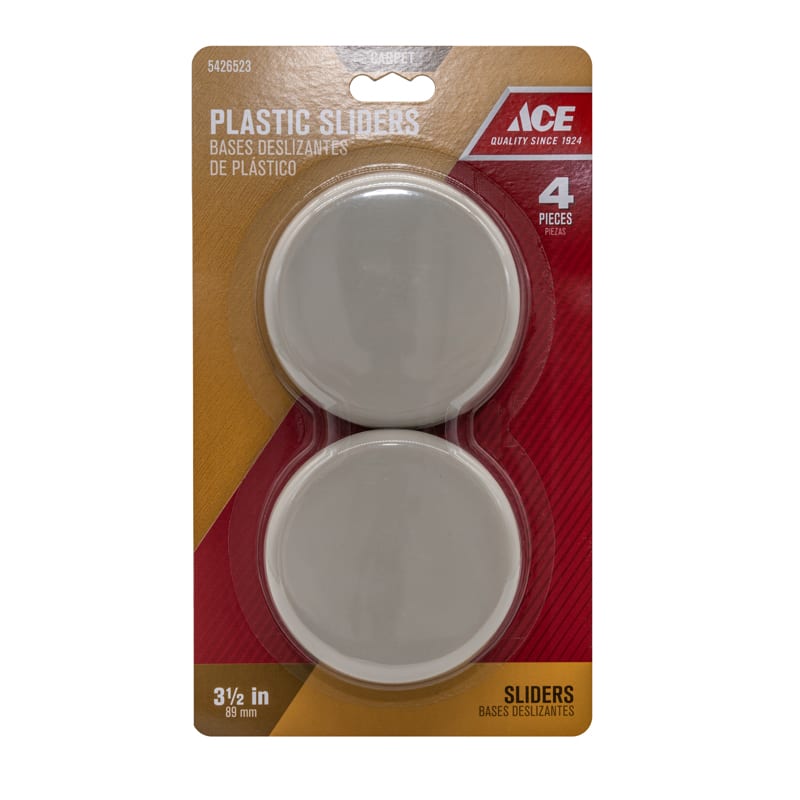 DESLIZNTES PLST RED 3.5IN 4PZ CF