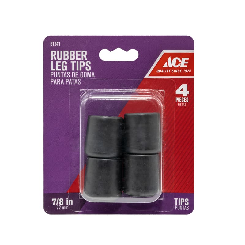 PUNTAS DE GOMA RED 7/8IN 4PZ NGO