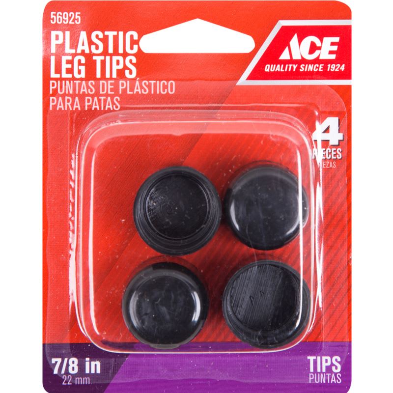 PUNTAS DE PLAST RD 7/8IN 4PZ NGO
