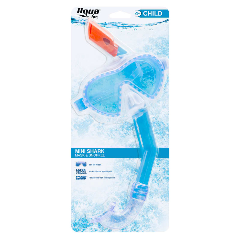 AQUA JGO MASCARA P/SNORKEL NIÑ