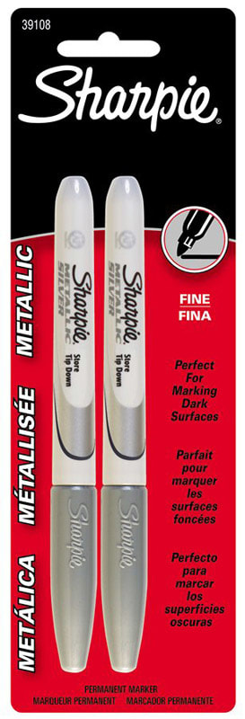 SHARPIE MARCADOR METALICO 2PZ