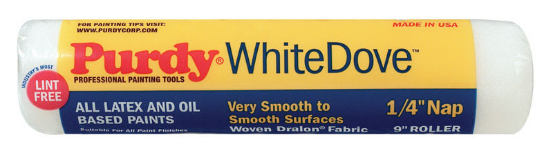PURDY WHT DOVE CUBTA RODILLO 1/4X9IN