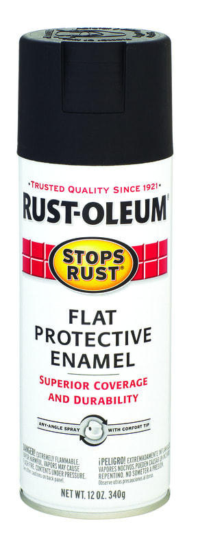 SPRAY ANTICORROSIVO NEGRO MATE 340G
