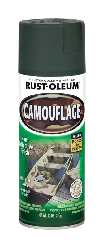 SPAY CAMUFLAJE VERDE BOSQU MATE 340G