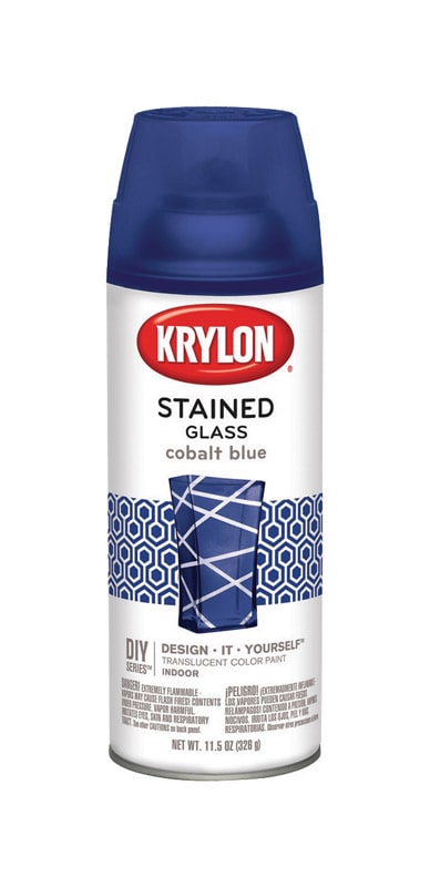 SPRAY ACABADO VIDRIO AZUL COBAL 326G