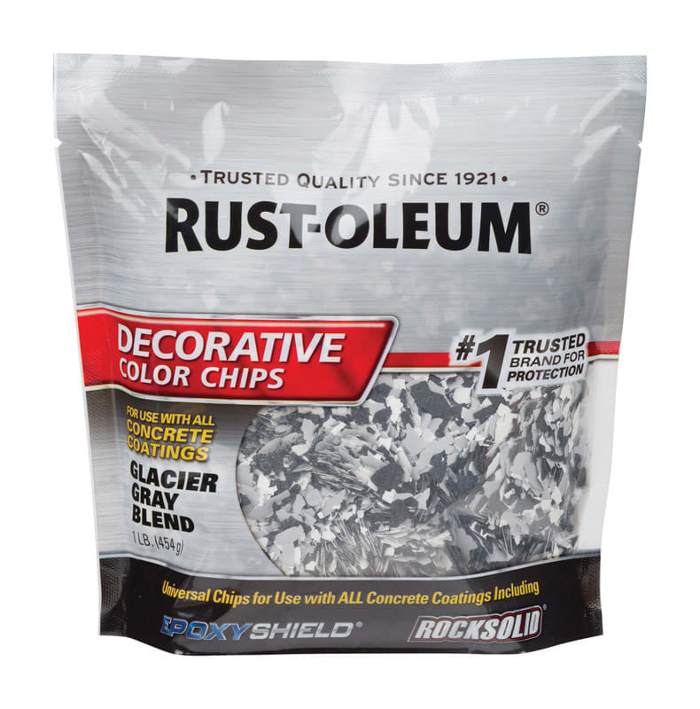 RUST-OLEUM CHIPS DECOR GRIS 1LB