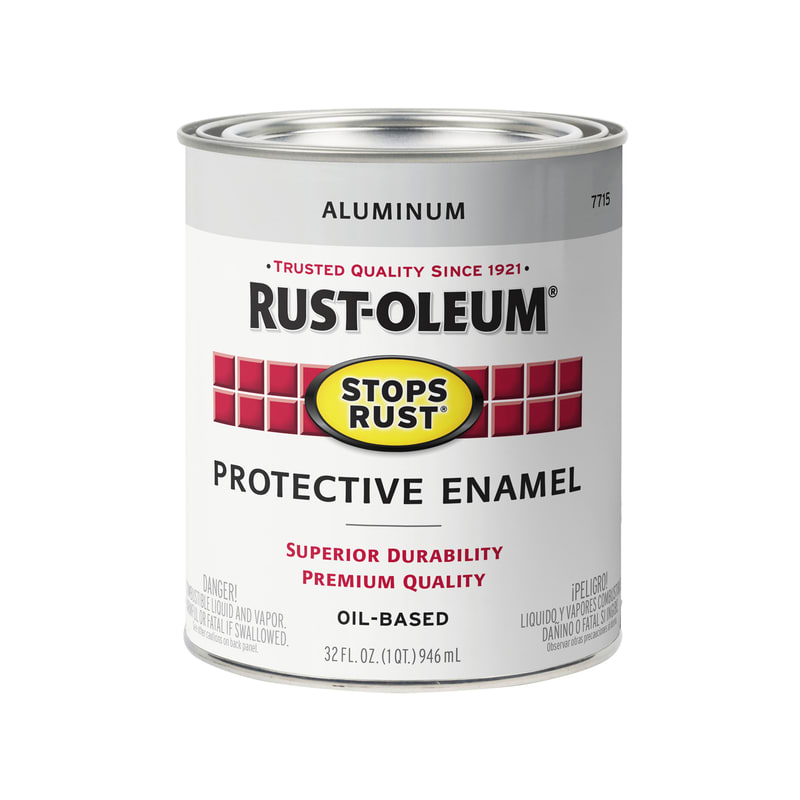 RUST-OLEUM ESMALTE BRIL O-B MET 1QT