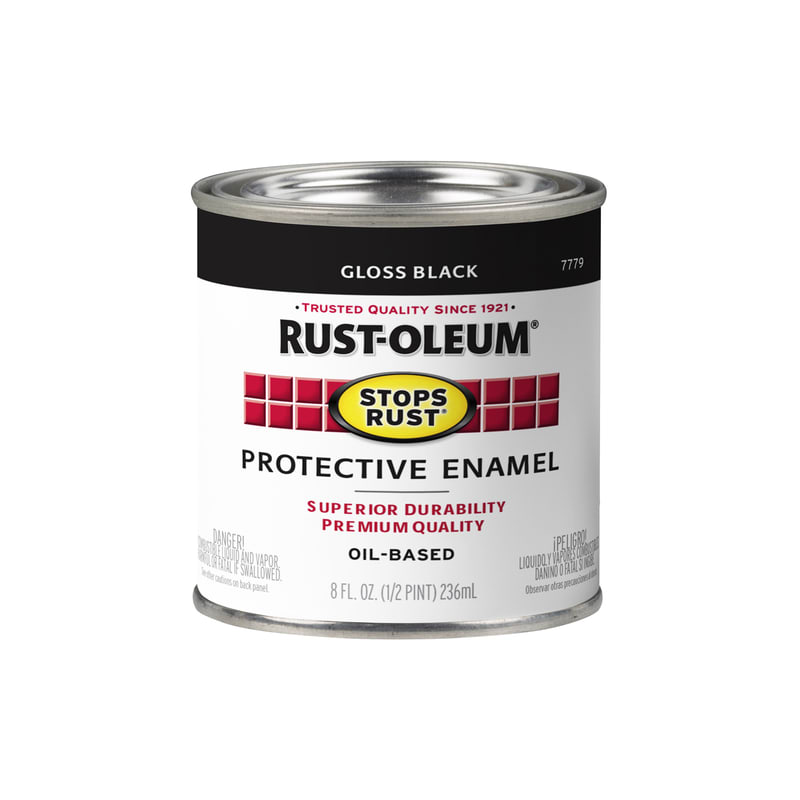 RUST-OLEUM ESMALTE BRIL O-B NGO .5PT