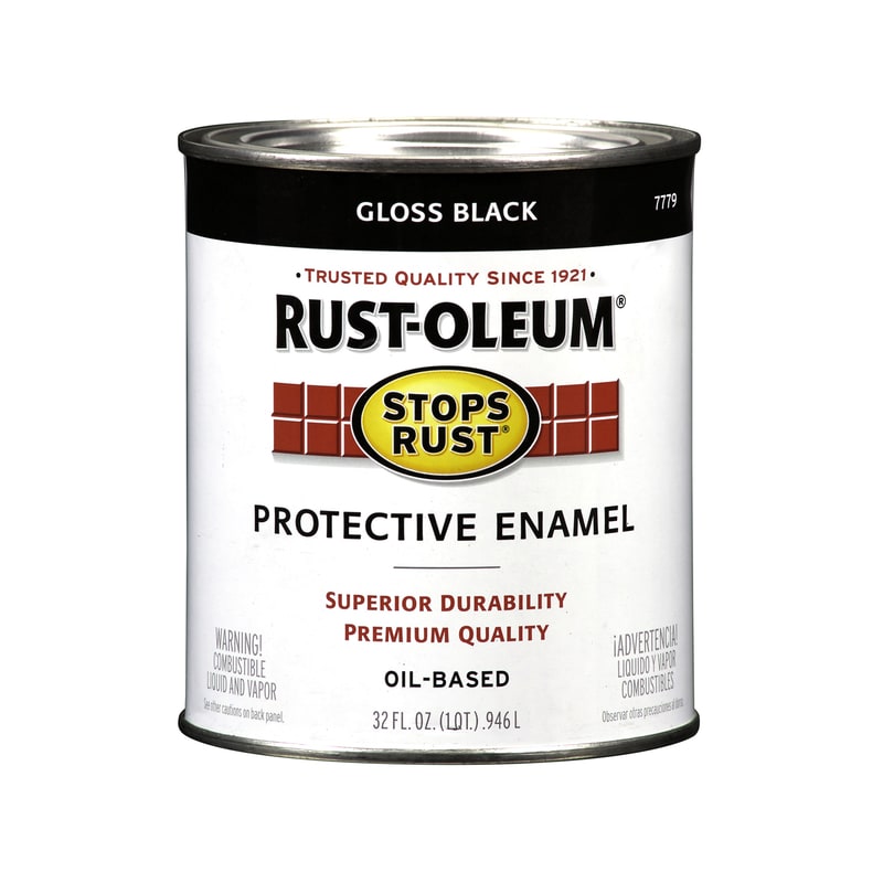 RUST-OLEUM ESMALTE BRIL O-B NGO 1QT