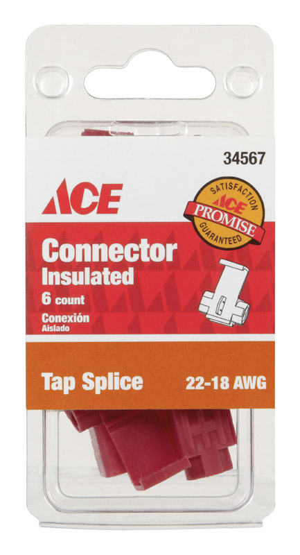 ACE CONEX AISLADA 22-18AWG 6PZ