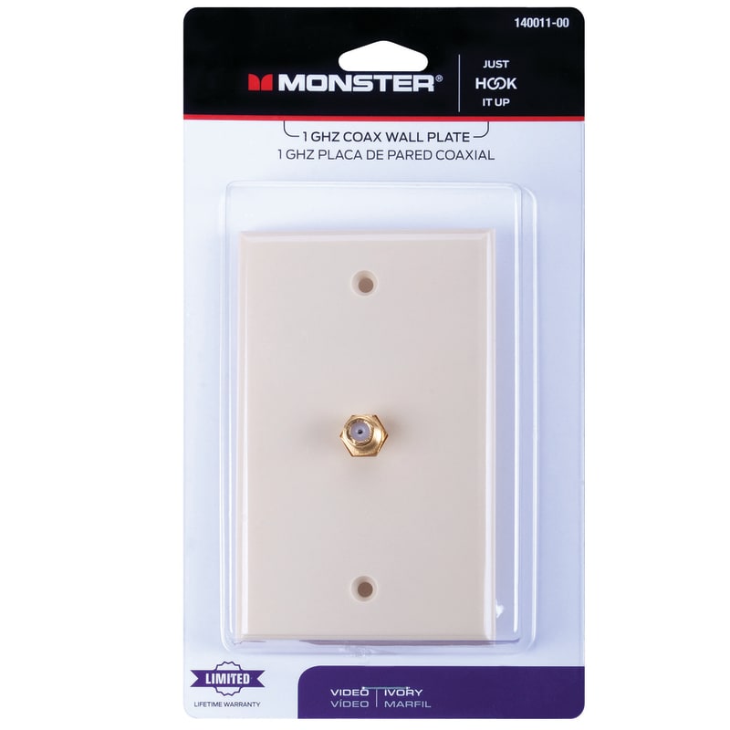 MONSTER PLACA DE PARED COAXIAL MF