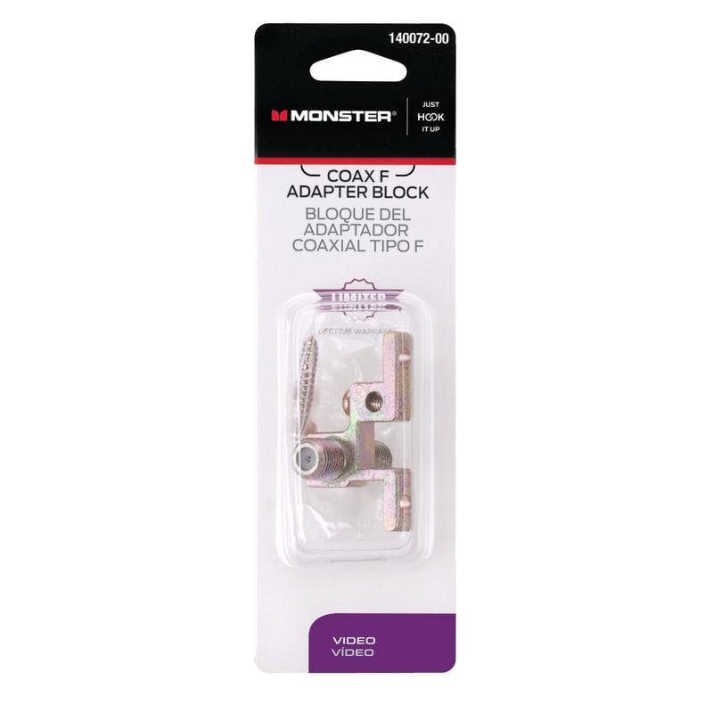 MONSTER BLOQUE ADAPT COAX TIPO F