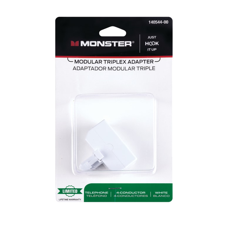 MONSTER ADAPTADOR TRIPLE BL
