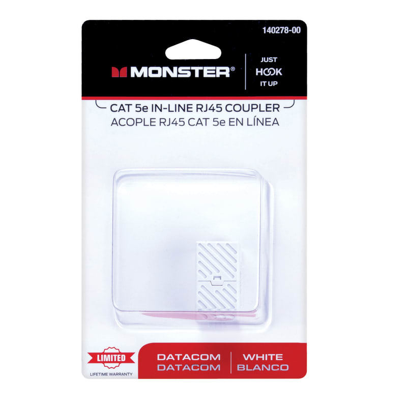 MONSTER ACOPLE RJ45 CAT5e en linea