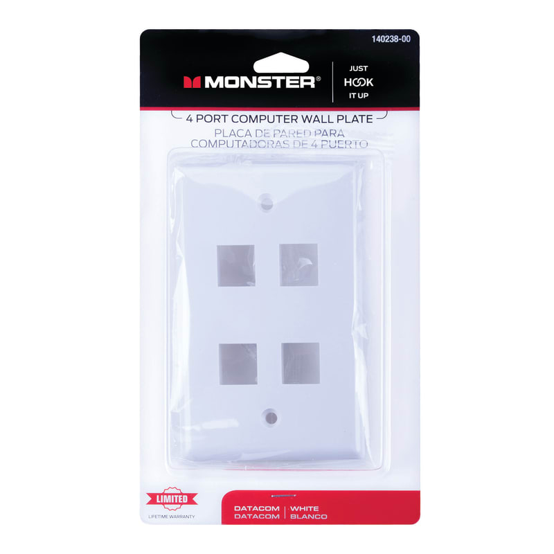 MONSTER PLACA P/ COMPUTADORA 4P BL