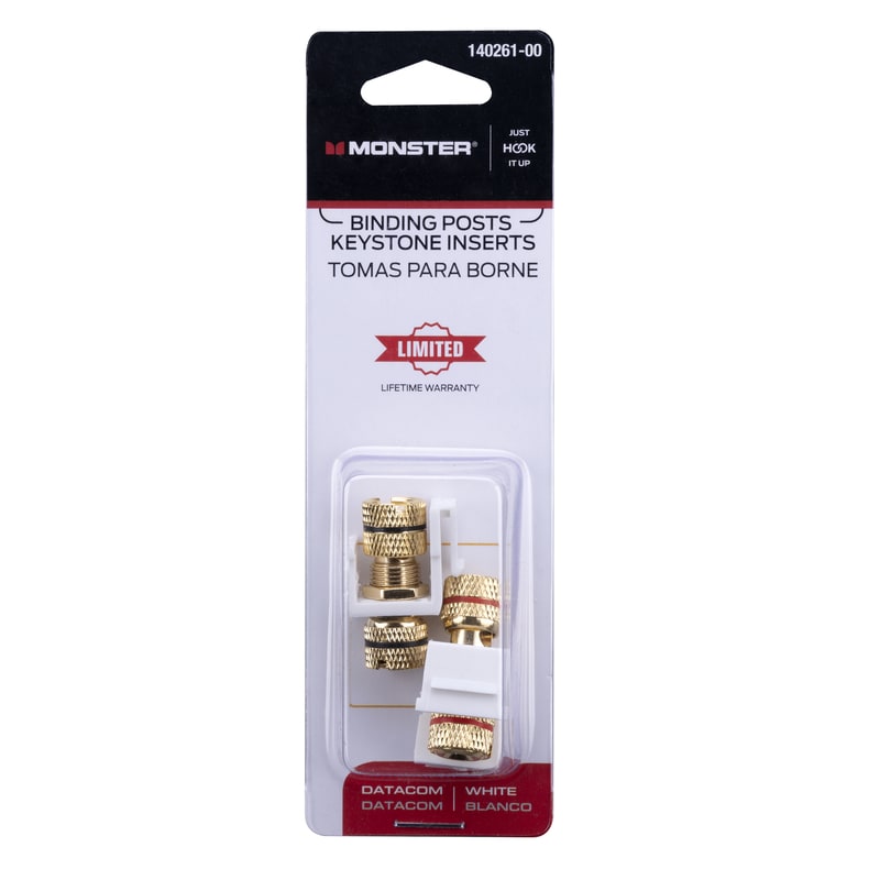 MONSTER POSTE VINCULANTE 2PZ BL