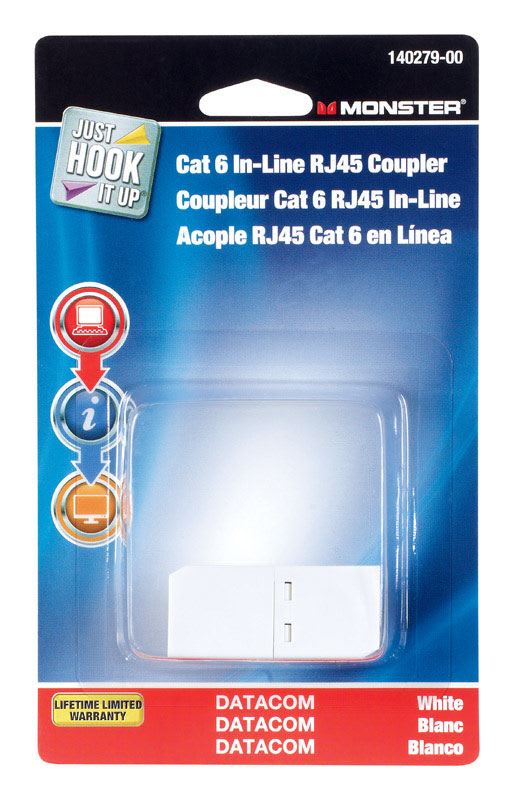 MONSTER ACOPLE RJ45 CAT6 EN LINEA