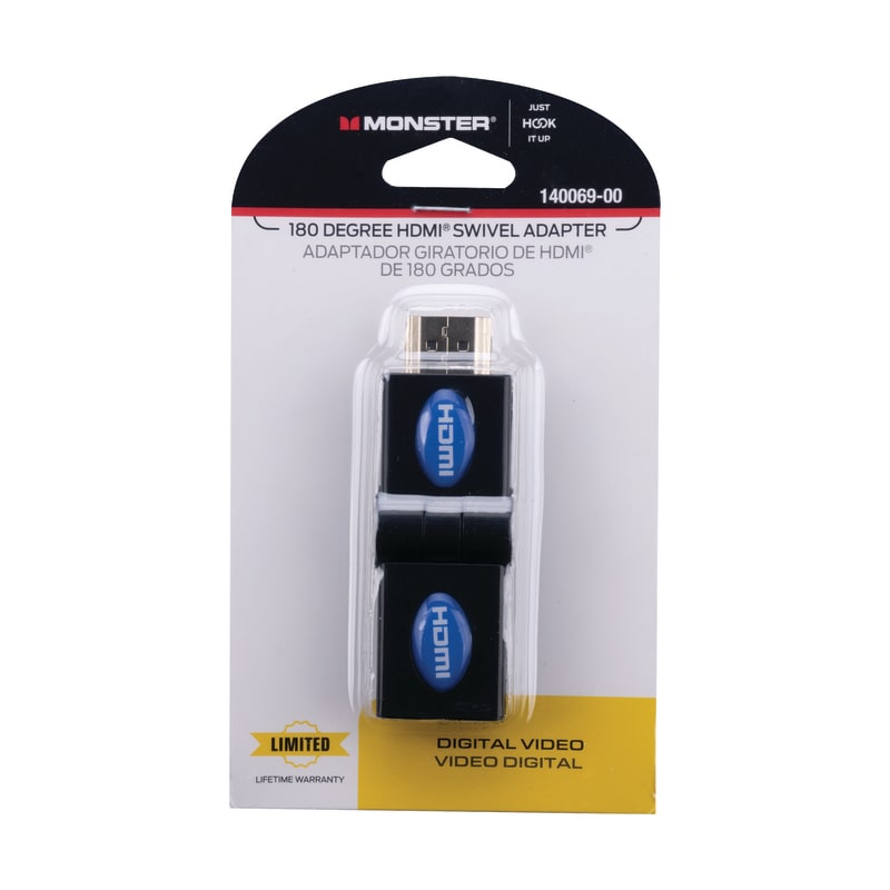 MONSTER ADAPTADOR GIRATORIO HDMI 180