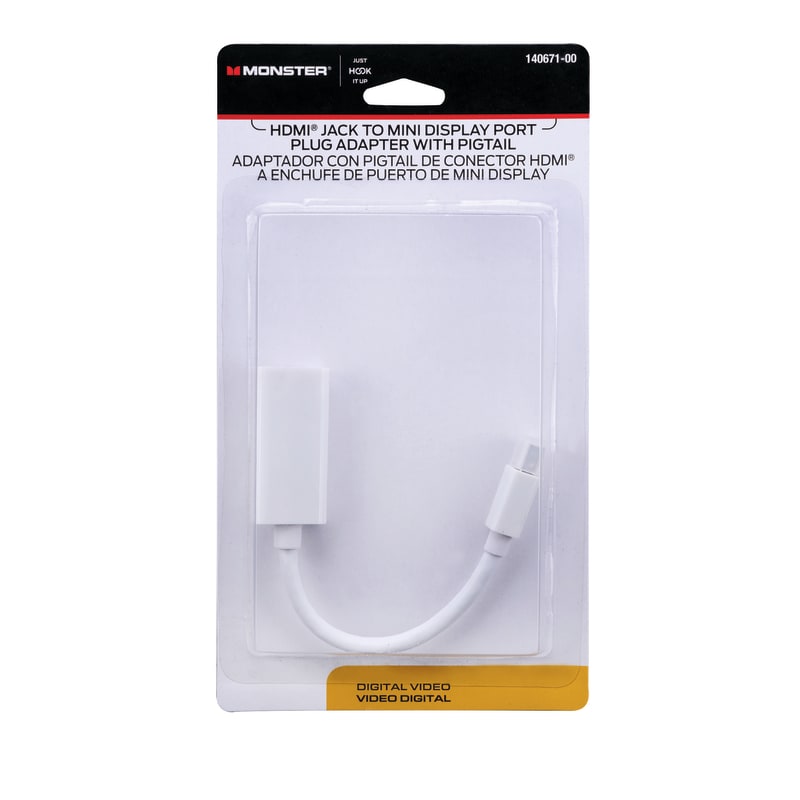 MONSTER ADAPTADR HDMI A MINI DISPLAY