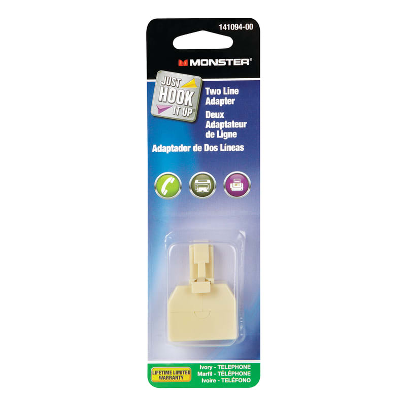 MONSTER ADAPTADOR D/ 2 LINEAS 4 COND