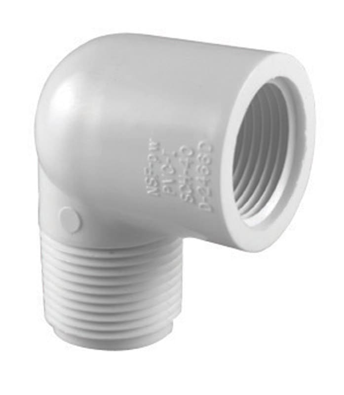 CODO PVC 90 FPT 1/2 PULG SCH40