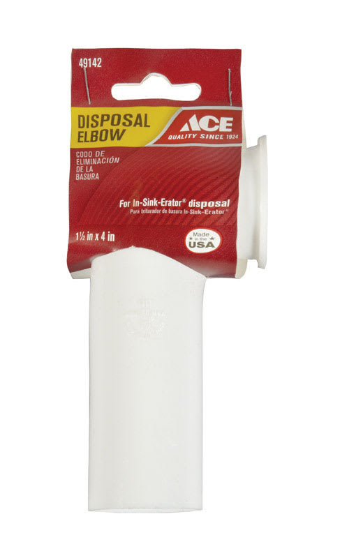 CODO ELIMINACION DE BASURA 1/2X4 PLG