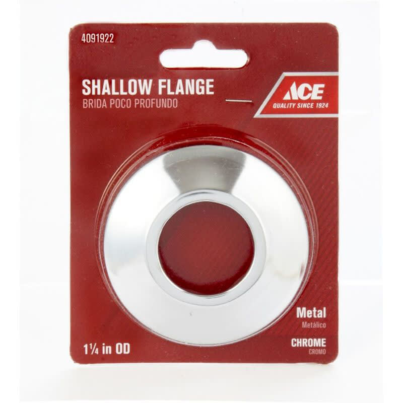 BRIDA SHALLOW 1-1/4 PULG CROMO