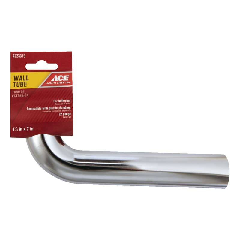 TUBO EXTENSION 1-1/4 CHROMO PLTD