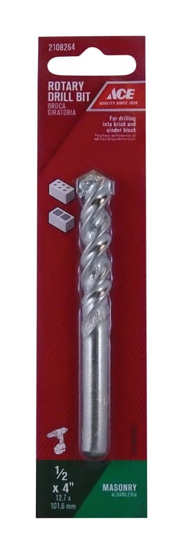 ACE BROCA CONCRETO 1/2X4IN 1PZ
