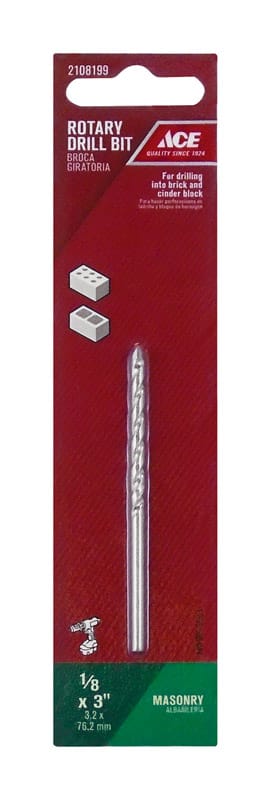 ACE BROCA CONCRETO 1/8X3IN 1PZ